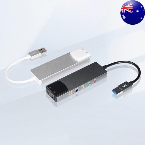 External Audio Converter 7.1 5.1 Channel USB Audio Adapter SPDIF for PC Computer