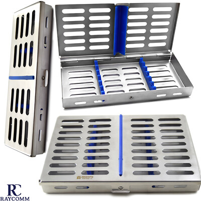 Surgical Dental Labor Sterilization Dental Box Tray Cassette Instruments CE