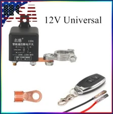 Car Battery Disconnect Cut Off Integrated Remote Control Isolator Master Switch