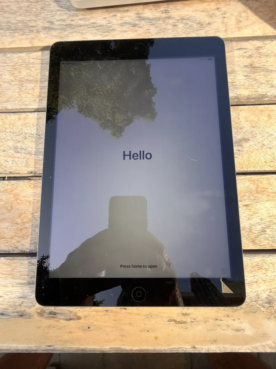 APPLE iPad Air Wi-Fi + Cellular 128GB Space Gray MODEL A1475