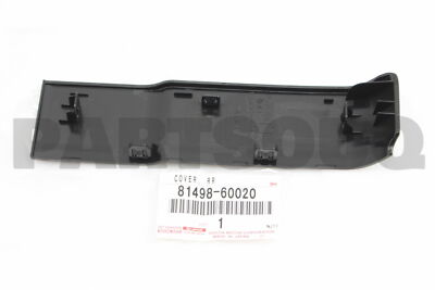 8149860020 Genuine Toyota COVER RR 81498-60020 | eBay