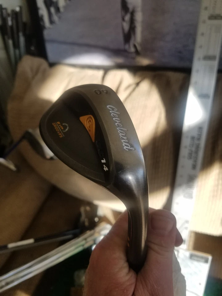 Cleveland CG14 60-12 Lob Wedge.. Factory Stiff Steel.. Black.. OEM.. MRH.. Nice - Image 2 of 4