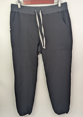 Figs Venice Jogger Color Black Size Large Nurse Medical Drawstring  W21SW2061 | eBay