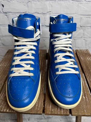 Saint Laurent Paris Leather SL/ 12H Sneakers | eBay