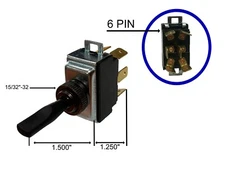 AUTOMANN Headlamp Control Switch Freightliner 577.46601 A6815450622 FLD120 