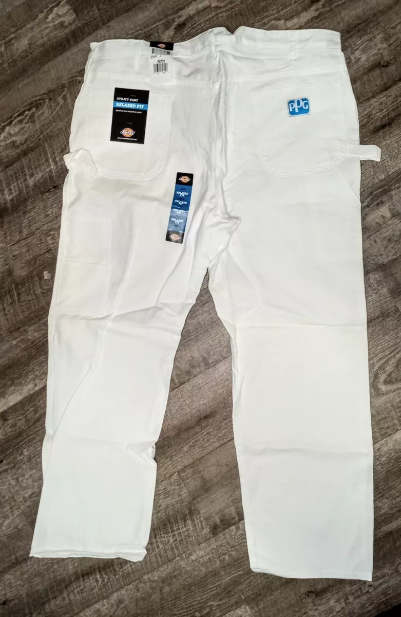 White dickies cargo best sale pants