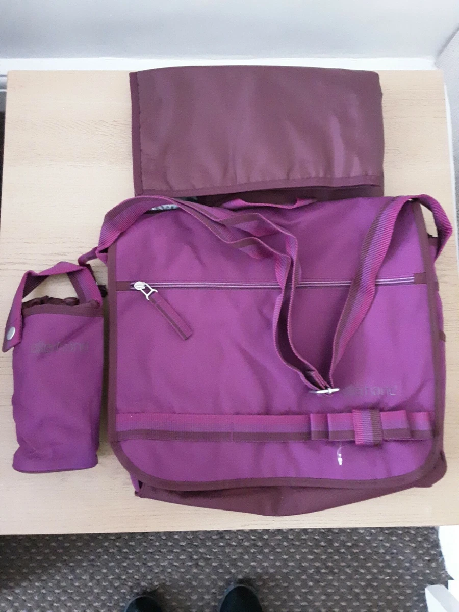 Allerhand Purple Baby Changing Bag With Mat Bottle Holder eBay