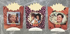 1993 McDonald  s Flintstones Fry Boxes Brand New Vintage Rare Find