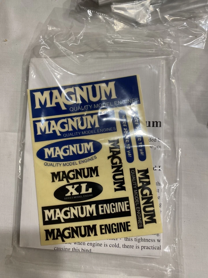 Magnum XL FS52AR 4 CYCLE AIRPLANE Engine w/ Muffler NIB w/ Paperwork #210980 - Image 3 of 4