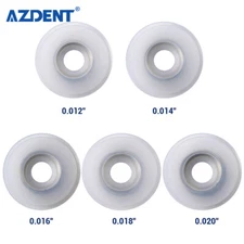 Dental Orthodontic Straight Wires Super Elastic Niti Arch Wire Round 5m/Roll