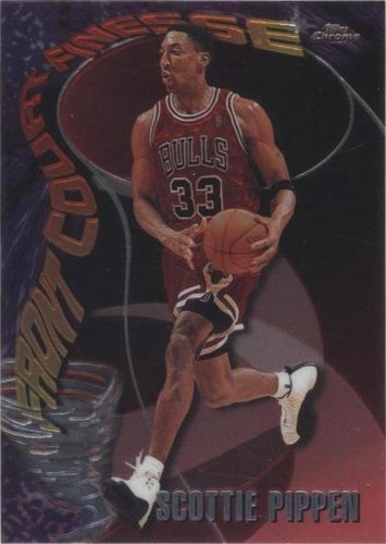 SCOTTIE PIPPEN 1997-98 TOPPS FRONT COURT FINESSE CHICAGO BULLS #12