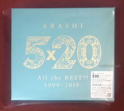 Arashi 5×20 All the BEST 1999-2019 [TYPE 2] Japan Ltd 4 CD+LIVE