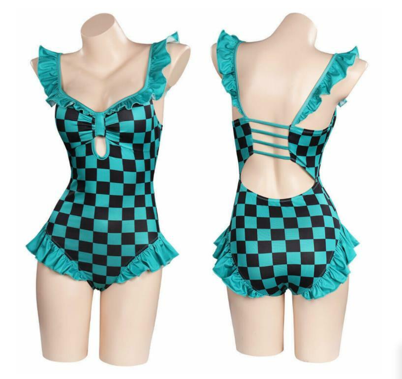 Demon Slayer: Kimetsu no Yaiba Anime Cos Traje de baño Traje de baño Traje de baño