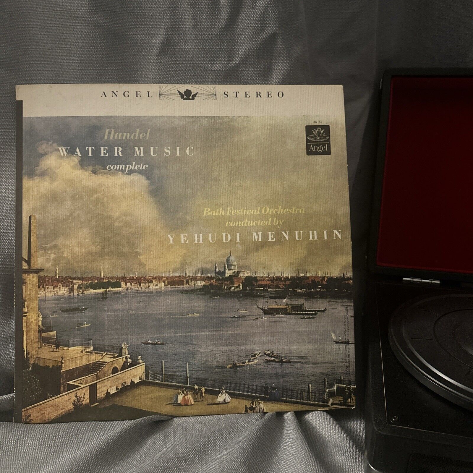Handel: Water Music Complete - Yehudi Menuhin & Bath Orchestra (36173) Vinyl Lp
