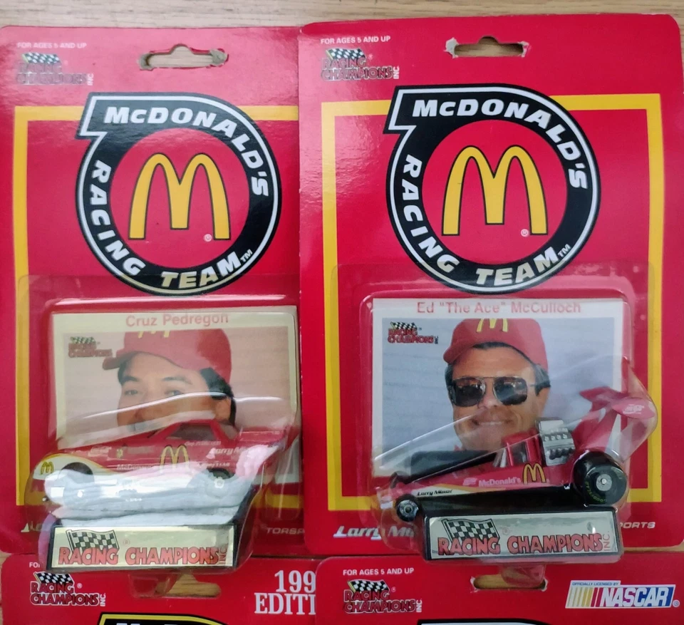 Four Racing Champions McDonald's Racing Team Cruz Pedregon y otros Foto 2 de 4