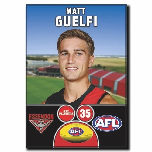 2024 AFL Essendon Football Club - GUELFI, Matt - Picture 3 of 11