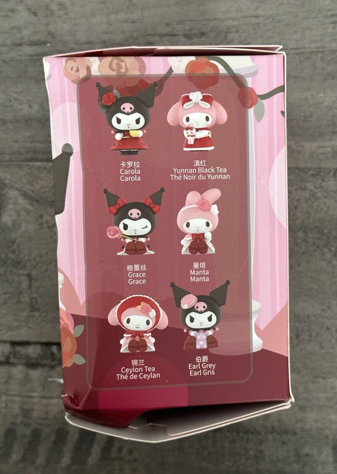 My Melody & Kuromi Rose and Earl Series Blind Box by Sanrio x Miniso -  Mindzai