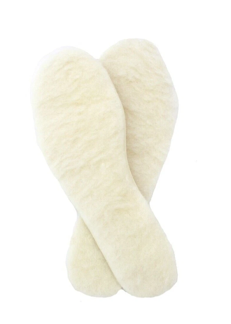 Lambswool Insoles With Foam Latex Backing Slipper Inserts Welly