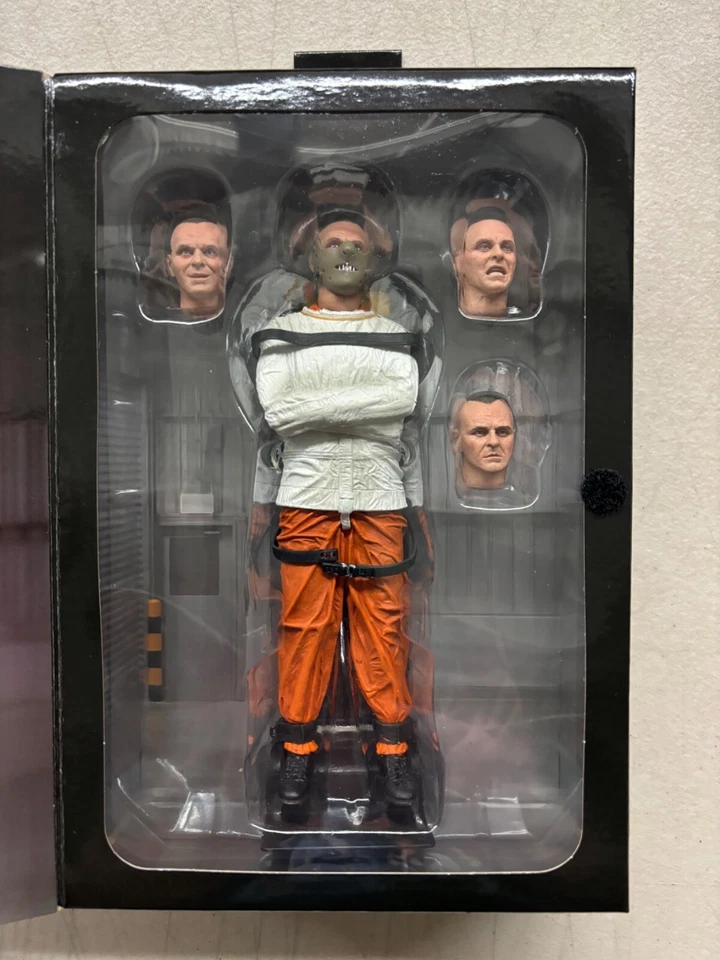 Neca Silence of the Lambs Hannibal Lecter Masked Ultimate 7" Figure MIB - Image 4 of 4