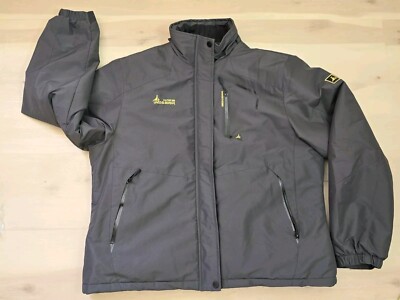 Moerdeng Men Winter Outdoor Jacket Black 2XL Long Sleeve Waterproof  Breathable