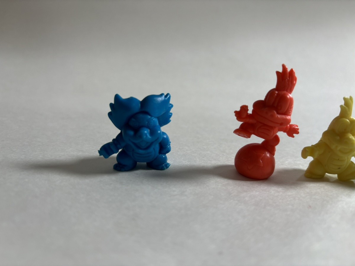 Vtg Nintendo Super Mario Bros Keshi Mini Figure Lot Koopalings