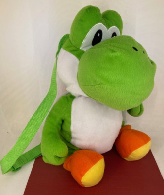 Goldie 2013   SUPER MARIO BROS   Yoshi 40cm Plush Backpack / Travel Buddy Bag
