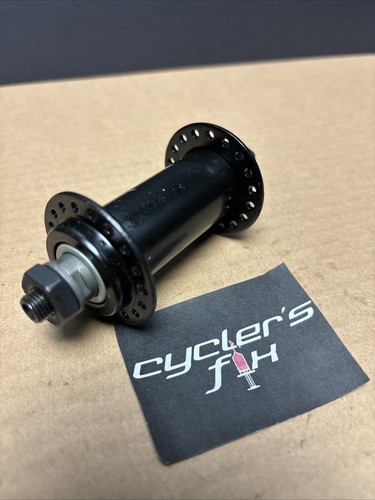 New 36h Black Steel Front QR Bike Bicycle Replacement Hub Mtb Fit:Schwinn Hybrid - Picture 3 of 15