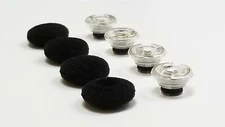 4 Medium Ear Gels Tips Kit for Plantronics Voyager LEGEND Replacement with FOAMS