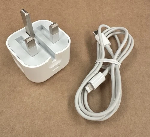 Genuine Apple iPhone USB C Plug Fast iPhone Charger 20W With Lightning Cable