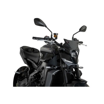 Puig Cupolino Naked N.G. SPORT PLUS FÜR YAMAHA MT-09 2025 SCHWARZ MATT