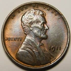 1911 P Lincoln Wheat Cent Penny RB UNC  "Actual Coin Pictured"