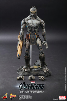HOT TOYS MMS226 Chitauri Footsoldier Marvel s The Avengers 1/6 Scale SEALED