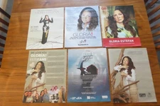GLORIA ESTEFAN 2025 Billboard Music Mag.PROMO Poster Ad Batch (9) 50th Anniv.