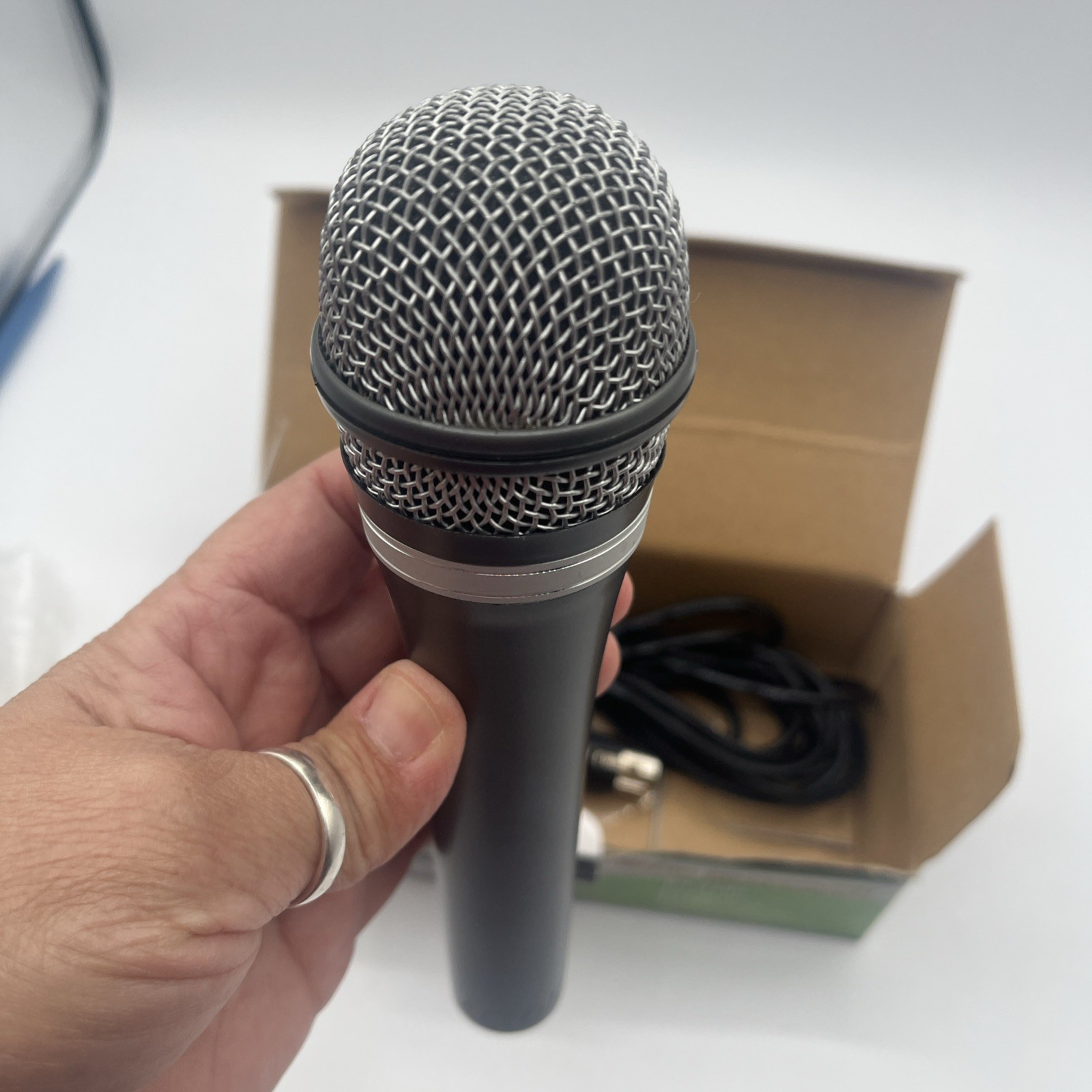 Ritech Dynamic Mircrophone Gray Hi-Fidelity Uni-Directional RJ-4200