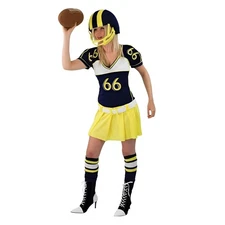 American Football Girl Adult Costume
