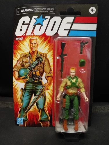 G. I. Joe Hasbro 2 Duke 3.75 inch Retro Figure Cobra Commander Walmart