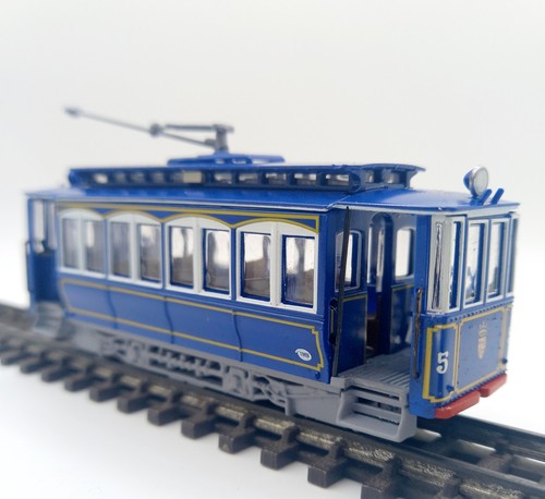 OO 1:76 Scale Model Railway Vintage Passenger Tramway Tram Train