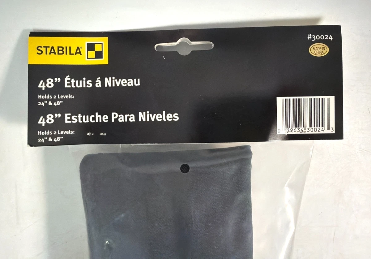 [NUEVO] (#30024) Estuche Stabila 24/48 NEGRO 80AS-2 Nivel Negro