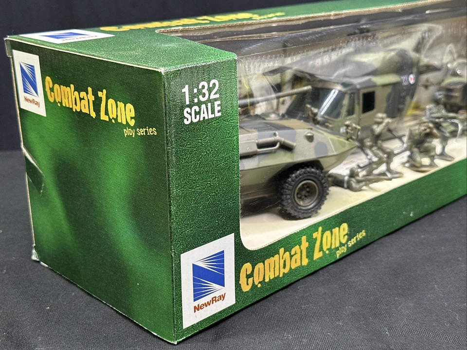 NewRay Combat Zone Play Series 1999 conjunto militar n.º 61005 escala 1:32 Foto 4 de 4
