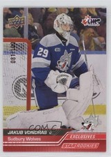 2023-24 Upper Deck CHL Star Rookies Exclusives 81/100 Jakob Vondras #393 6uq