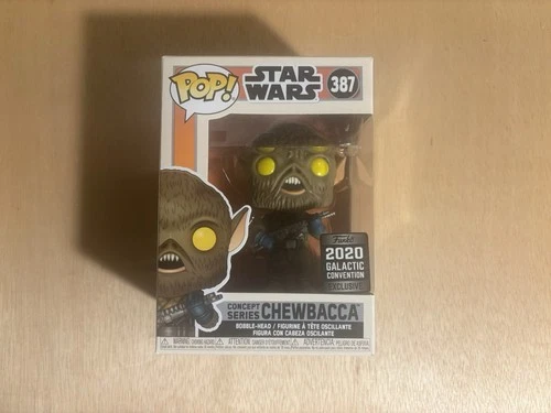 Funko Pop Star Wars Concept Series Chewbacca Galactic Convention #387