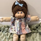 Beautiful Vintage Cabbage Patch Kid brunette freckles HM4 jesmar factory