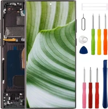 With Frame Support Fingerprint Function New OLED Display Replacement for Galaxy