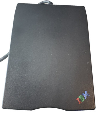 IBM USB Portable Diskette Drive Floppy Disk Drive Used w/floppies/Tested