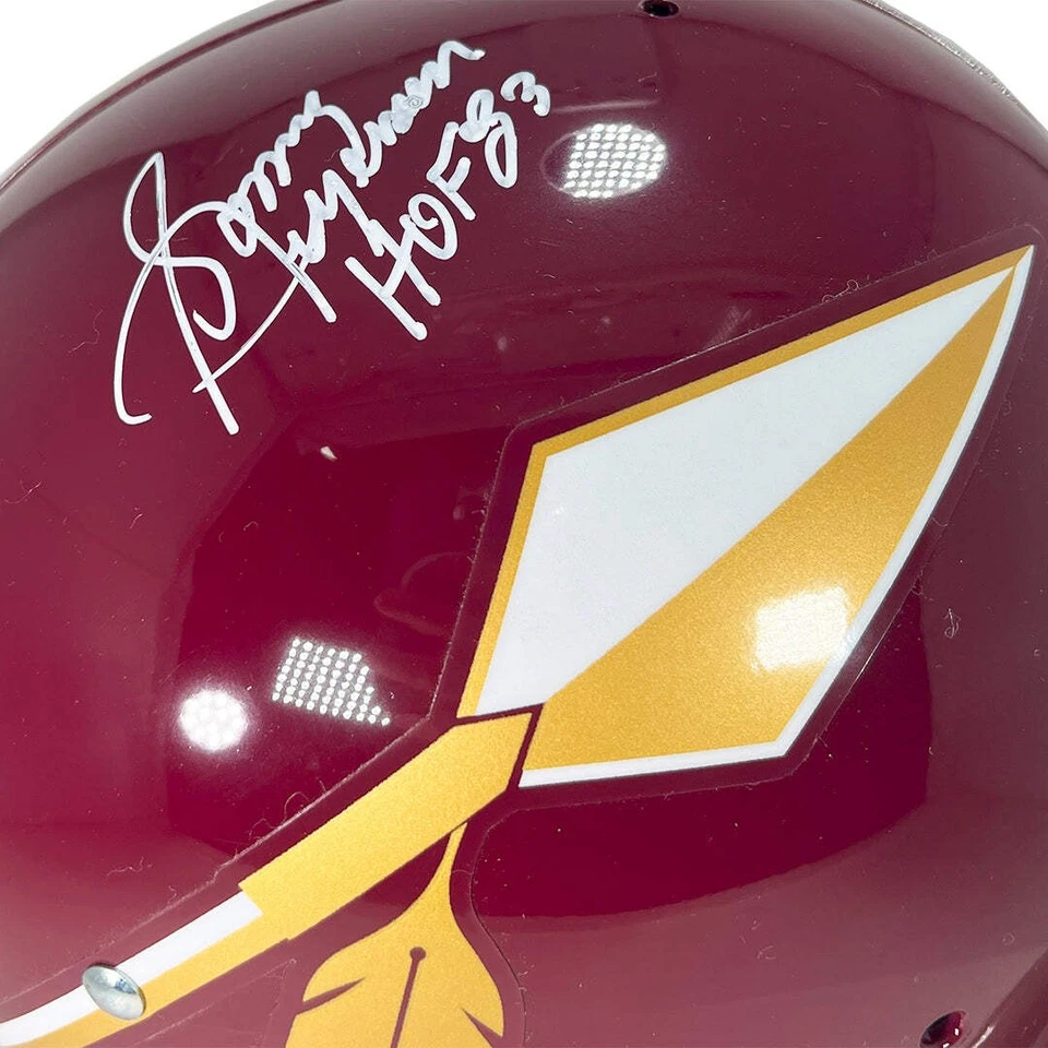 Inscrição assinada por Sonny Jurgensen HOF Washington Redskins TK Throwback 65-69 Fu - Imagem 2 de 3