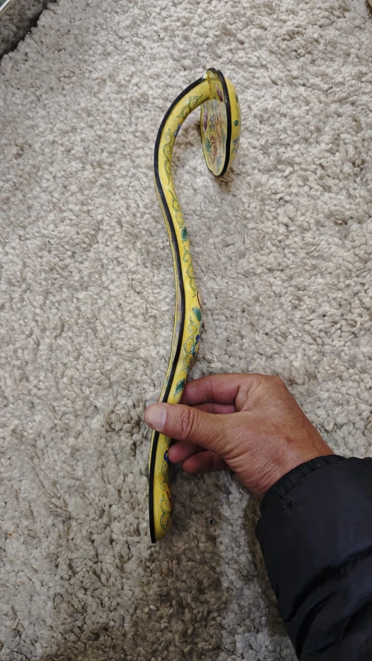 Ruyi enemigo del período Qianlong chino. Foto 3 de 4