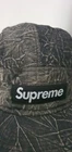 Rare SS13 Supreme Acid Camp Cap black Hat vintage