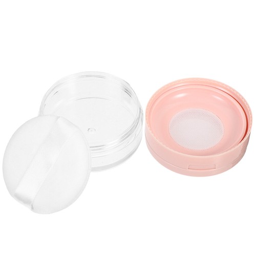 Powder Packing Box Small Container Empty Loose Makeup Sponge Travel Case