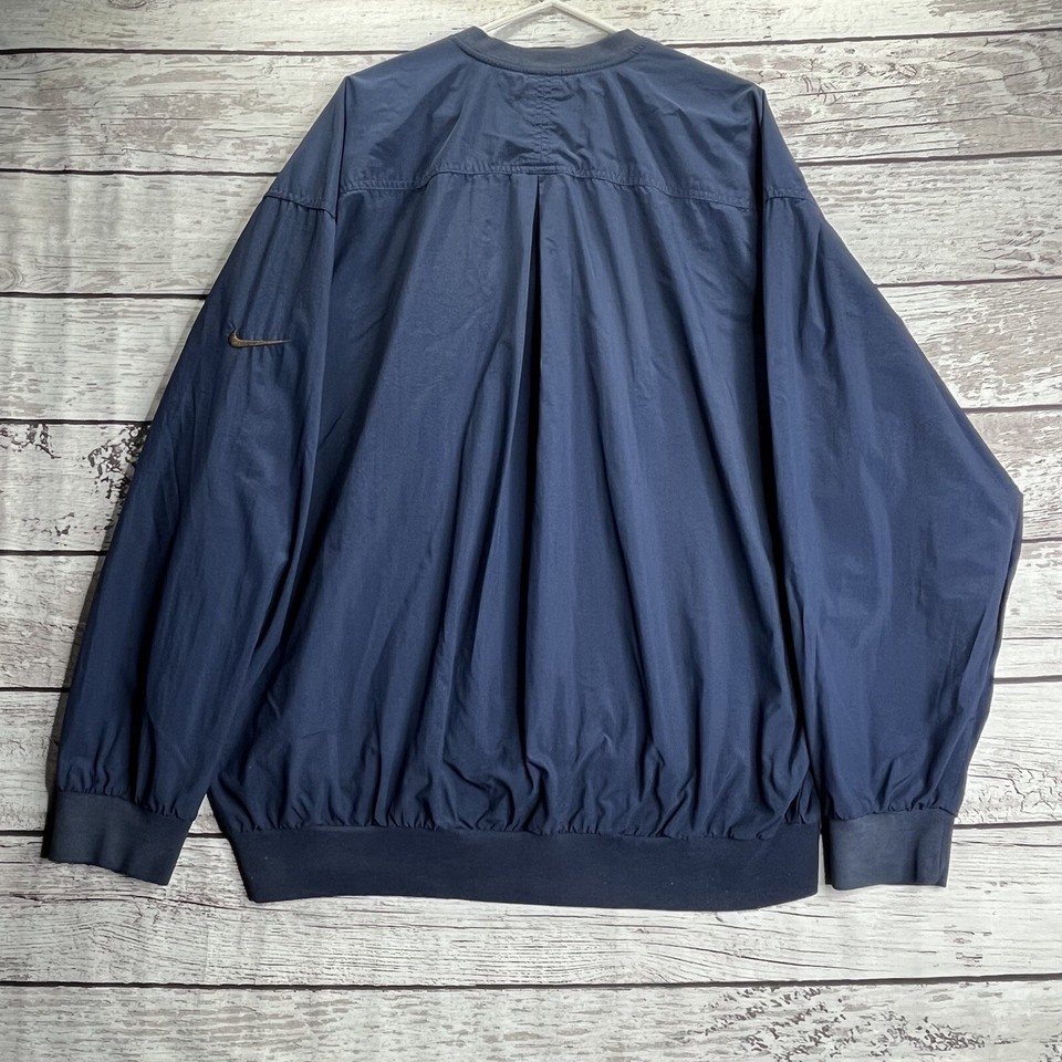 Nike Golf Pullover Windbreaker Jacket Men’s XL Blue Embroidered Logo