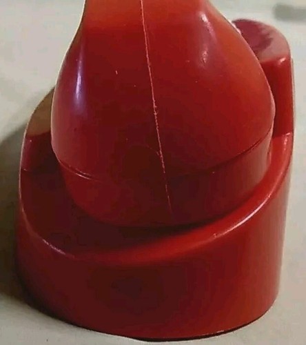 Vintage Handi-Craft St.Louis MO rot Kunststoff Druckknopf Play Telefon - Bild 11 von 12